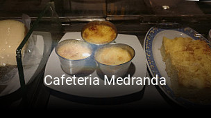 Cafeteria Medranda reservar mesa