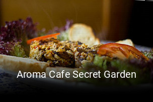 Aroma Cafe Secret Garden reserva de mesa
