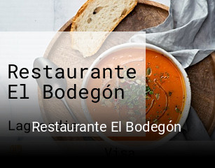 Restaurante El Bodegón reservar en línea