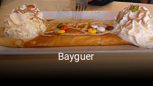 Bayguer reservar mesa