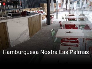 Reserve ahora una mesa en Hamburguesa Nostra Las Palmas