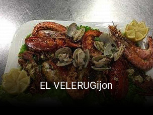 Reserve ahora una mesa en EL VELERUGijon