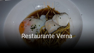 Restaurante Verna reserva de mesa