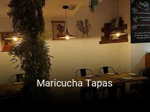 Reserve ahora una mesa en Maricucha Tapas