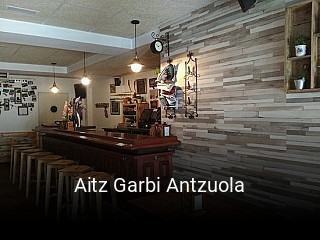 Reserve ahora una mesa en Aitz Garbi Antzuola
