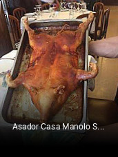 Asador Casa Manolo Segurilla reservar mesa
