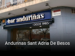 Reserve ahora una mesa en Andurinas Sant Adria De Besos