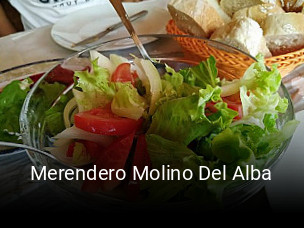 Merendero Molino Del Alba reserva de mesa