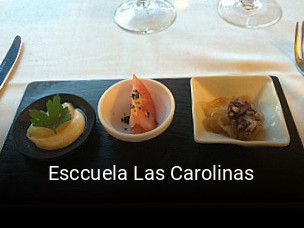 Esccuela Las Carolinas reserva de mesa