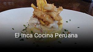 El Inca Cocina Peruana reserva de mesa