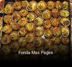 Fonda Mas Pages reserva