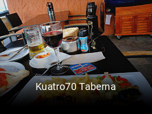 Kuatro70 Taberna reserva de mesa