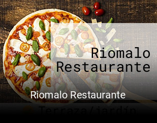 Riomalo Restaurante reservar mesa