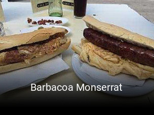 Barbacoa Monserrat reservar mesa