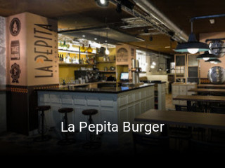 La Pepita Burger reservar mesa