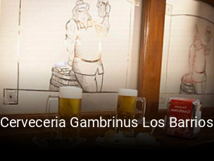 Cerveceria Gambrinus Los Barrios reservar mesa
