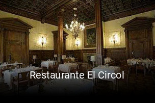 Reserve ahora una mesa en Restaurante El Circol