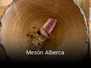 Reserve ahora una mesa en Mesón Alberca