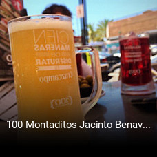 Reserve ahora una mesa en 100 Montaditos Jacinto Benavente