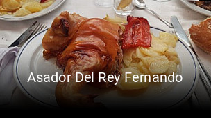 Asador Del Rey Fernando reservar mesa