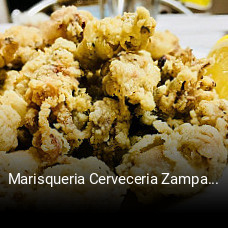 Reserve ahora una mesa en Marisqueria Cerveceria Zampa Gamba