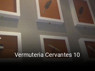 Vermuteria Cervantes 10 reservar en línea