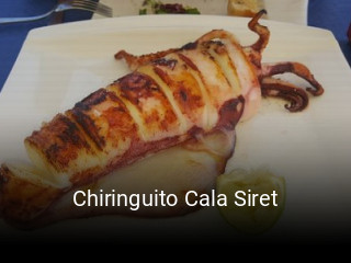 Reserve ahora una mesa en Chiringuito Cala Siret