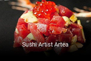 Reserve ahora una mesa en Sushi Artist Artea