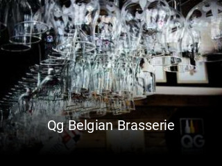 Qg Belgian Brasserie reserva de mesa